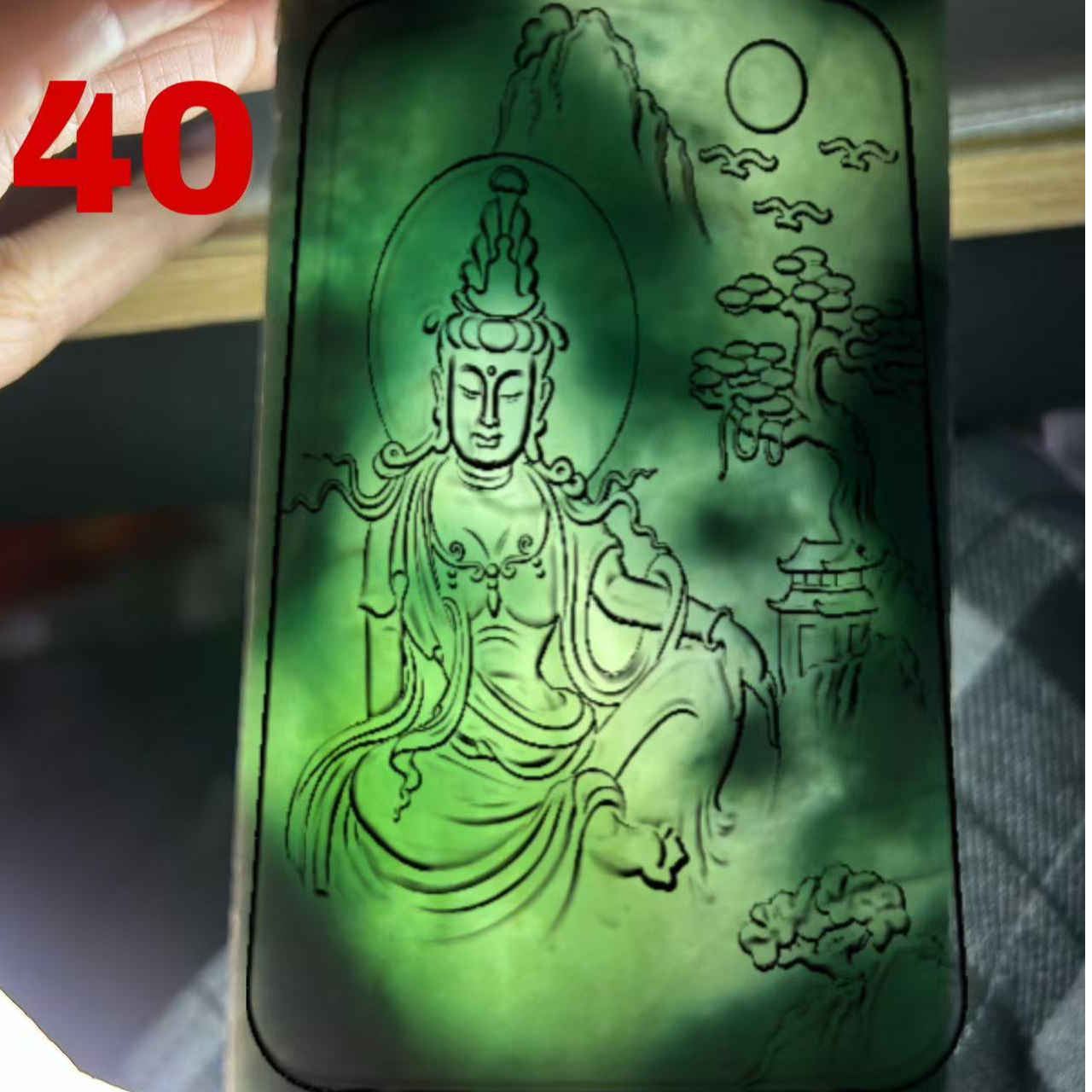 天然A货翡翠包工包料011240