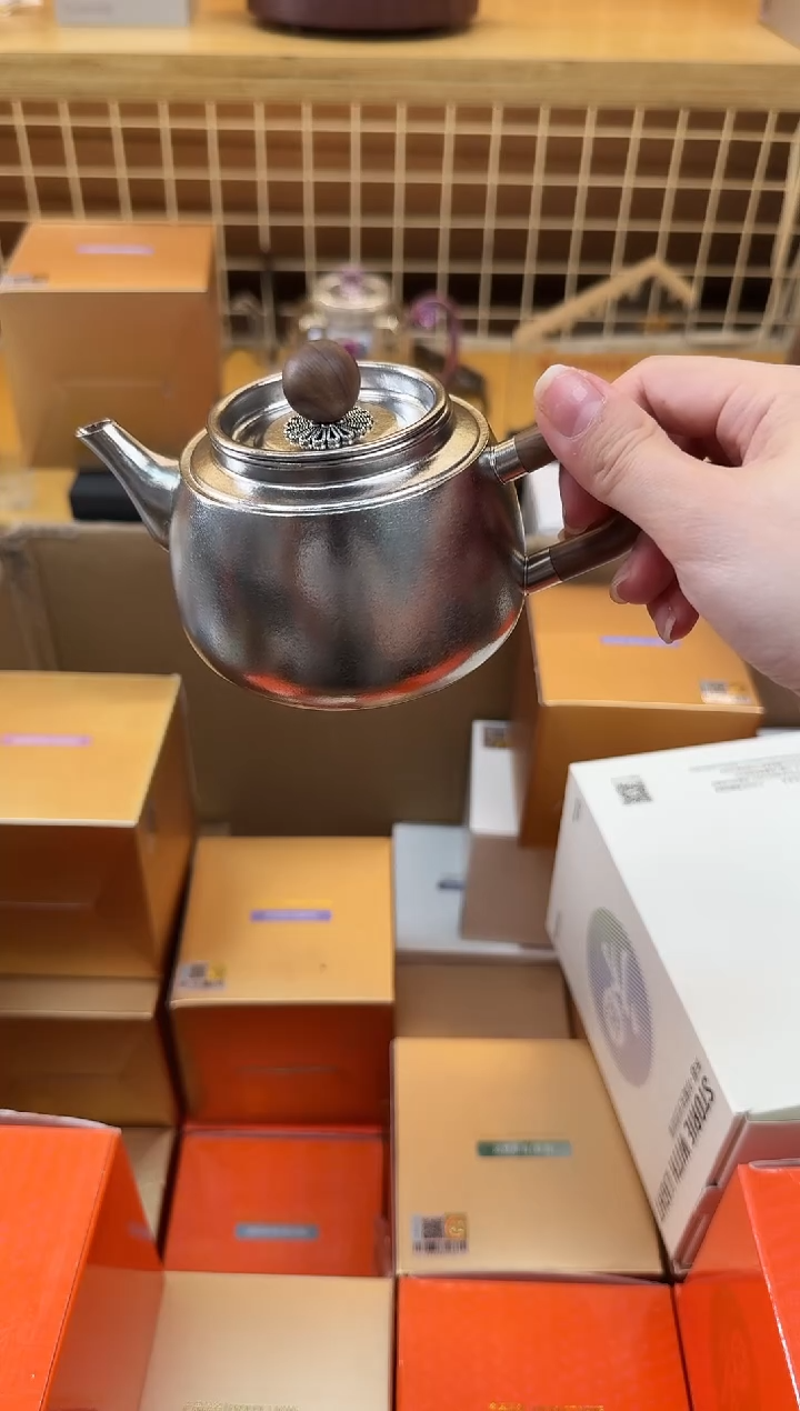 @@器钛纯钛茗和泡茶壶