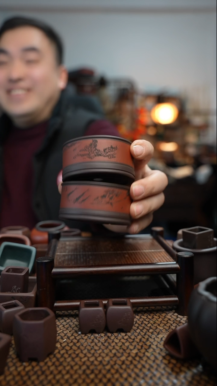 【闪购商品】紫砂花盆長木軒精品紫砂