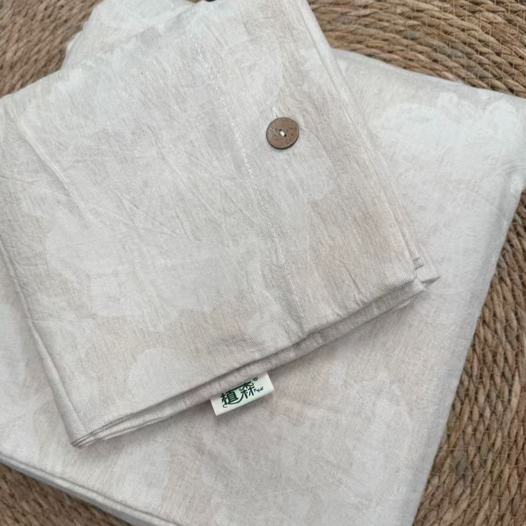  植森【棉麻四件套】栀子花开