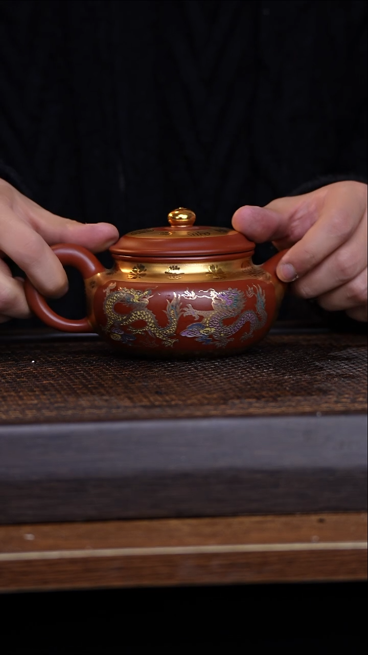 茶壶紫砂宜兴手工原矿紫砂壶001