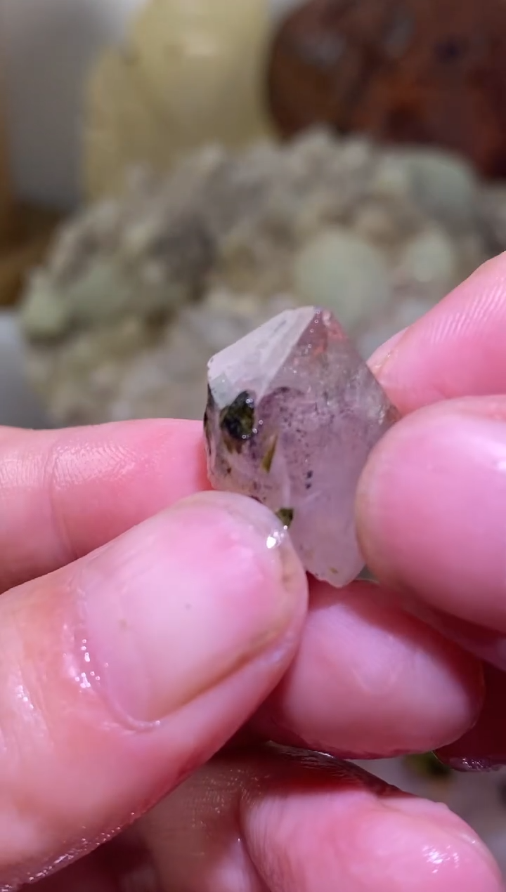 未镶嵌珠宝半成品水晶62号四川美姑超七花园水晶