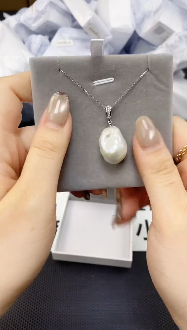 未镶嵌耳饰淡水珍珠XL1017