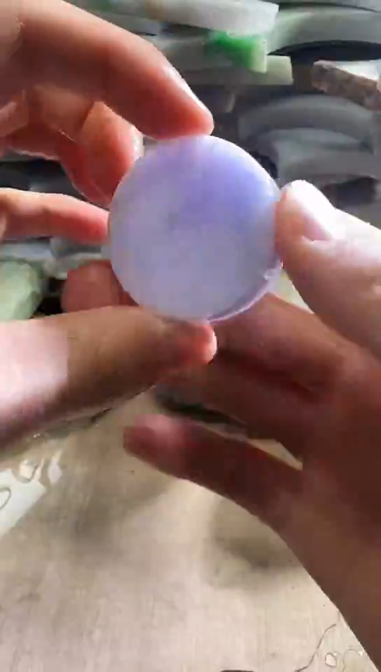 裸石翡翠缅甸翡翠A货花330
