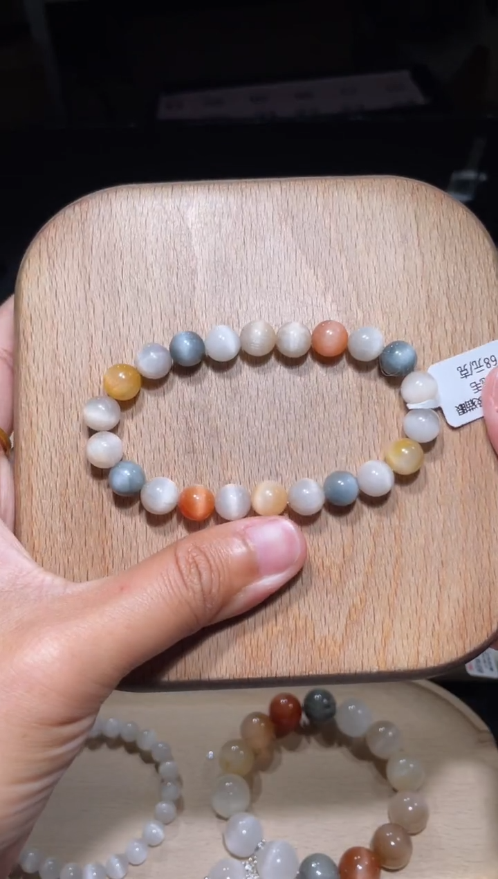 【闪购商品】水晶手链未镶嵌12号多样性发货一D 8+