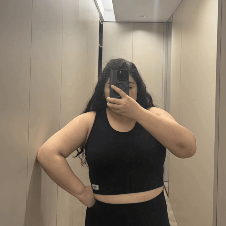 励志女孩（断码）高强度运动健身一体杯运动背心WX-2000