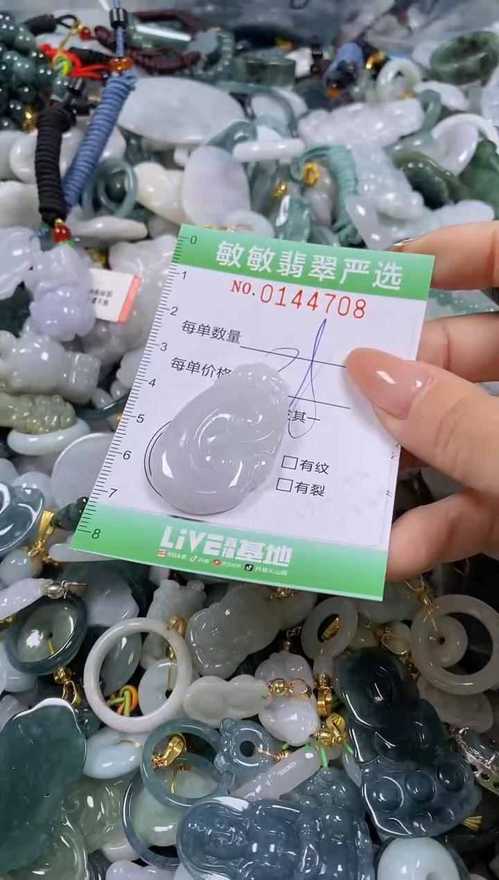 【闪购商品】翡翠未镶嵌颈饰闪购0144708
