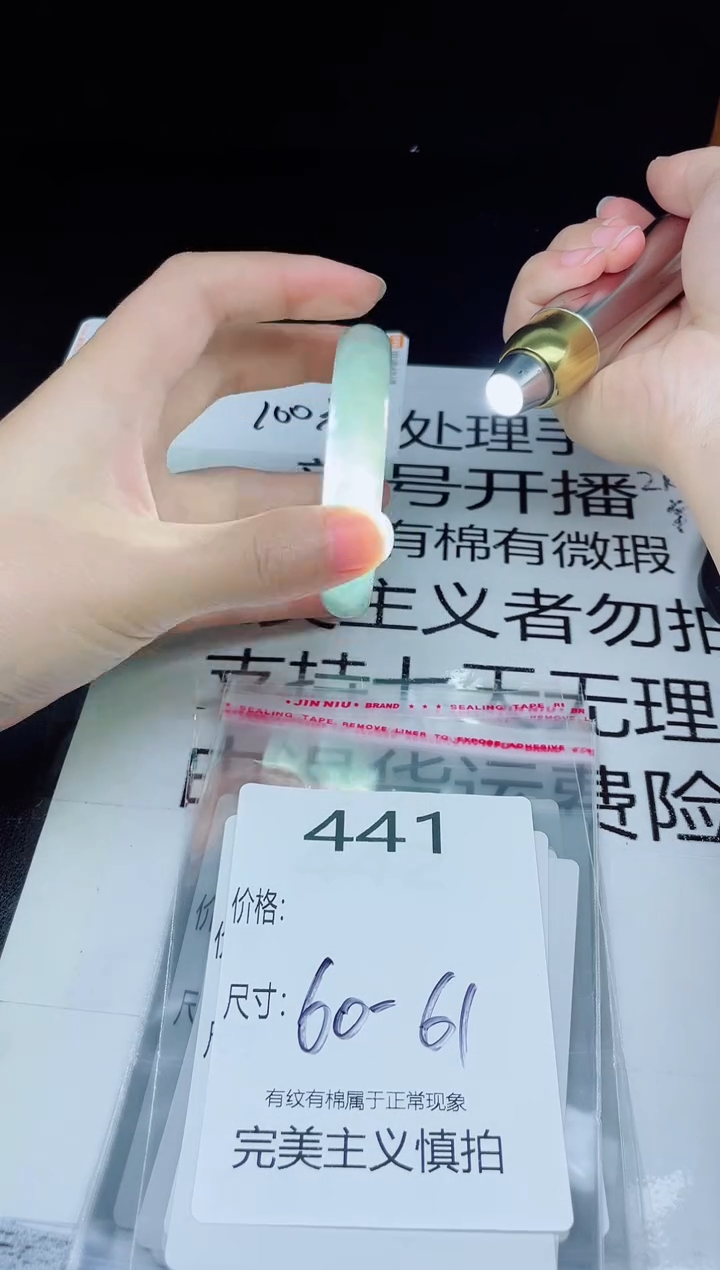 未镶嵌手镯翡翠441