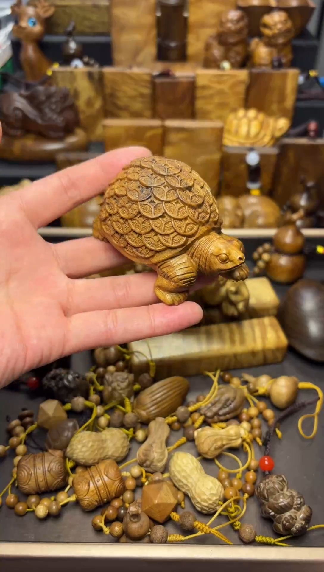 【闪购商品】楠木（金丝楠）其他金钱龟13