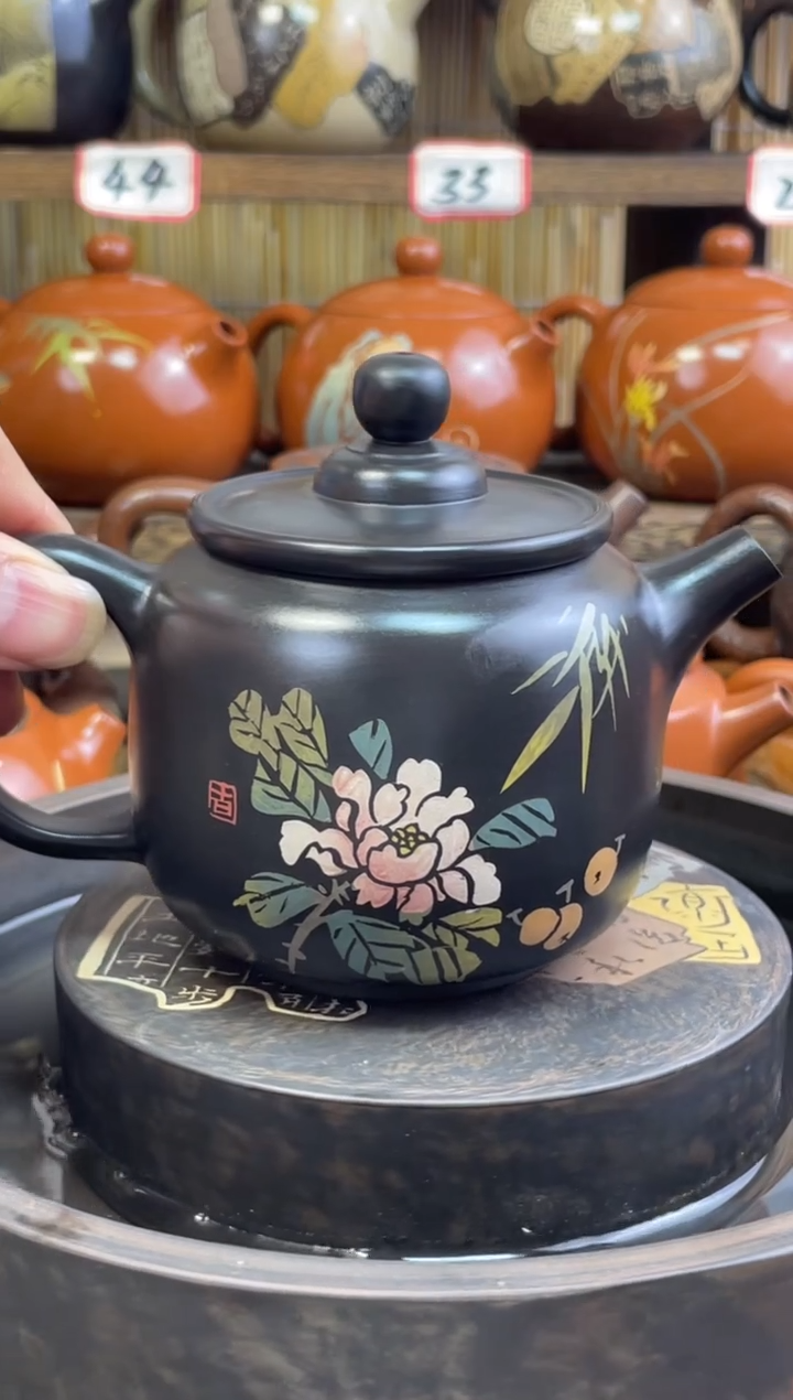 【闪购商品】壶建水紫陶彩填壶