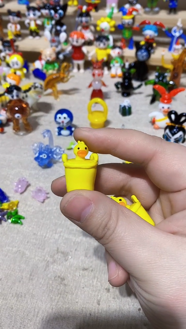 【闪购商品】琉璃手工艺品水桶鸭