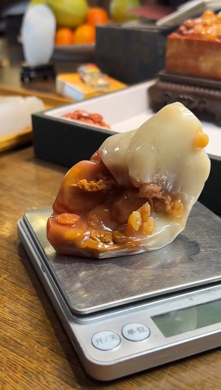 【闪购商品】寿山石印石原印石一个0144483