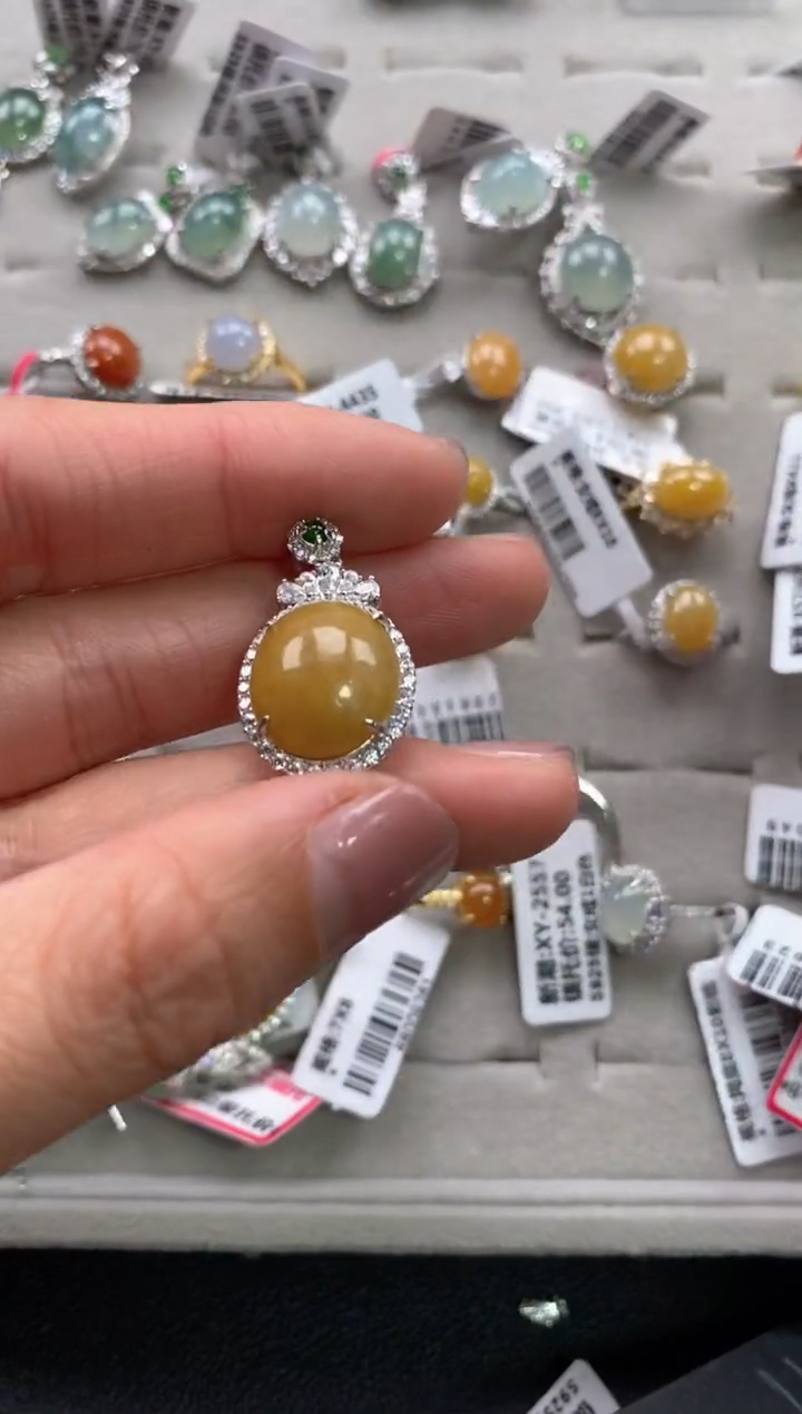 【闪购商品】翡翠戒指银S925镶嵌11111--1