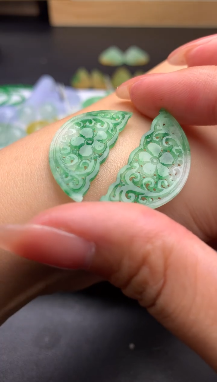 【闪购商品】定制翡翠未镶嵌毛货