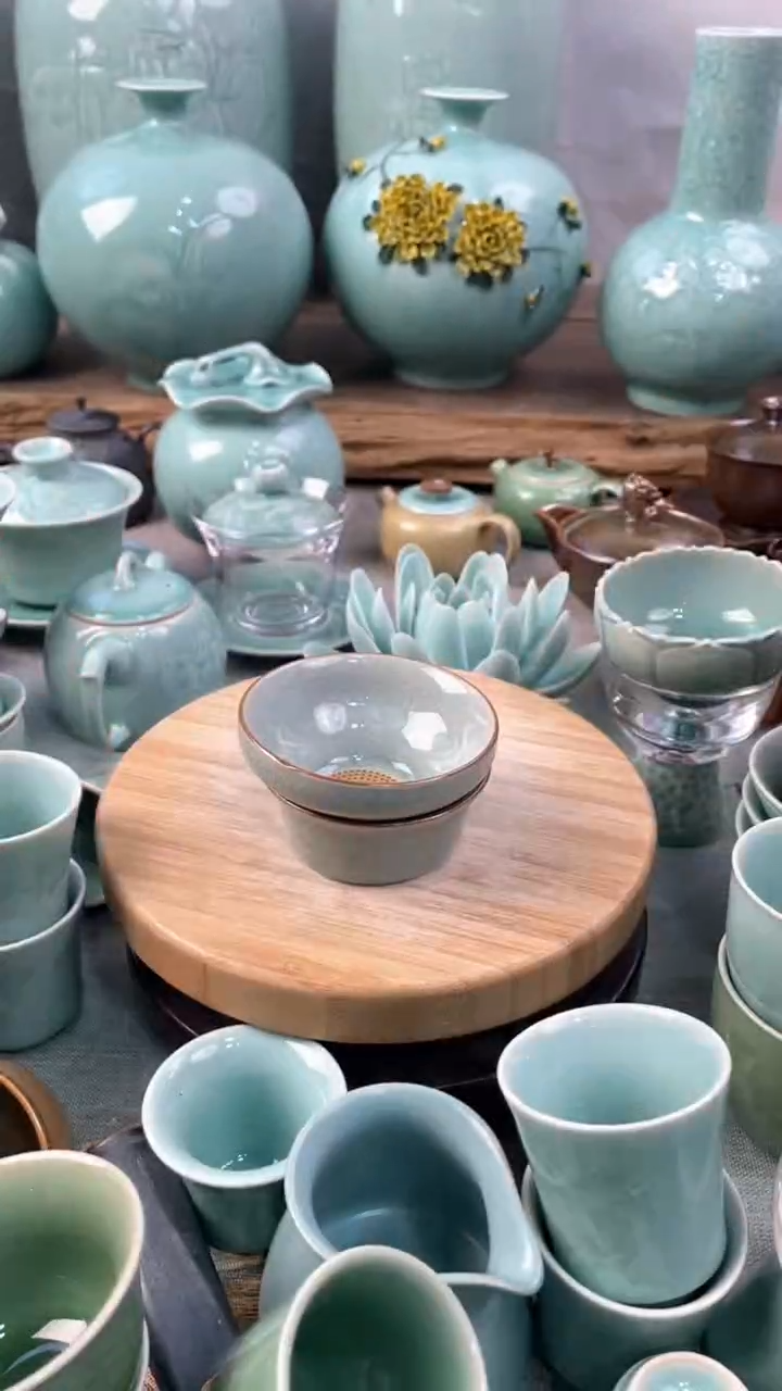 【闪购商品】特价 微瑕 慧仙青瓷