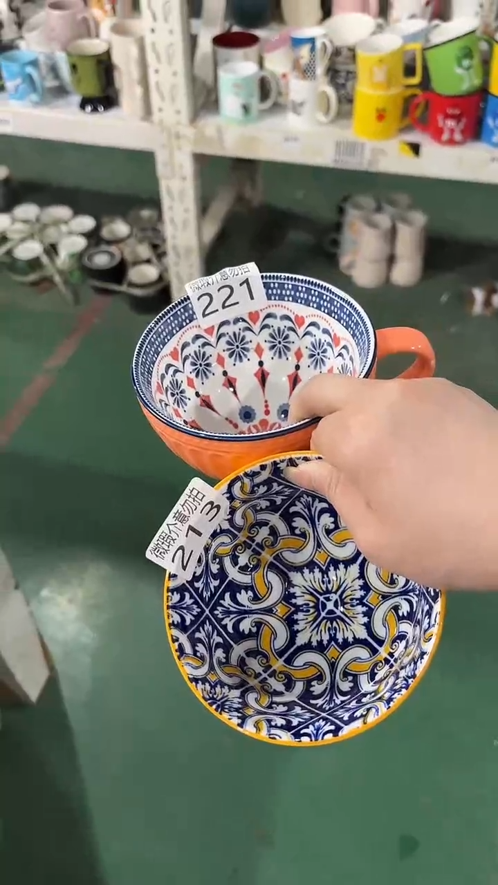 家湖高温陶瓷杯 微瑕