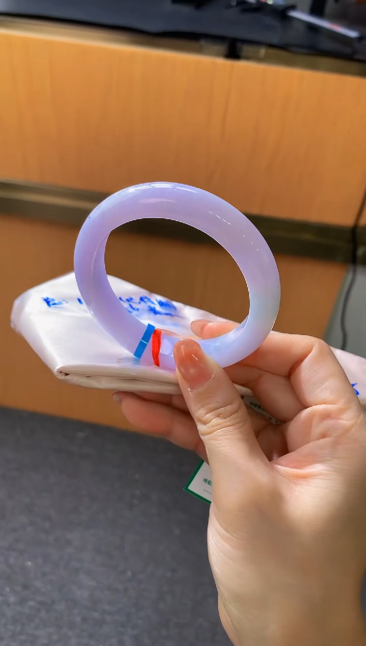 未镶嵌手镯翡翠-F18 圈口 