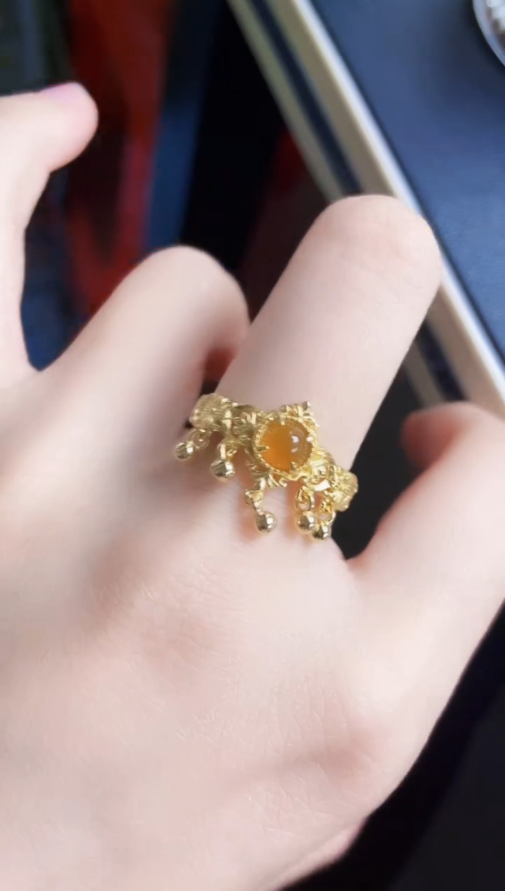 【闪购商品】翡翠戒指银S925镶嵌546454