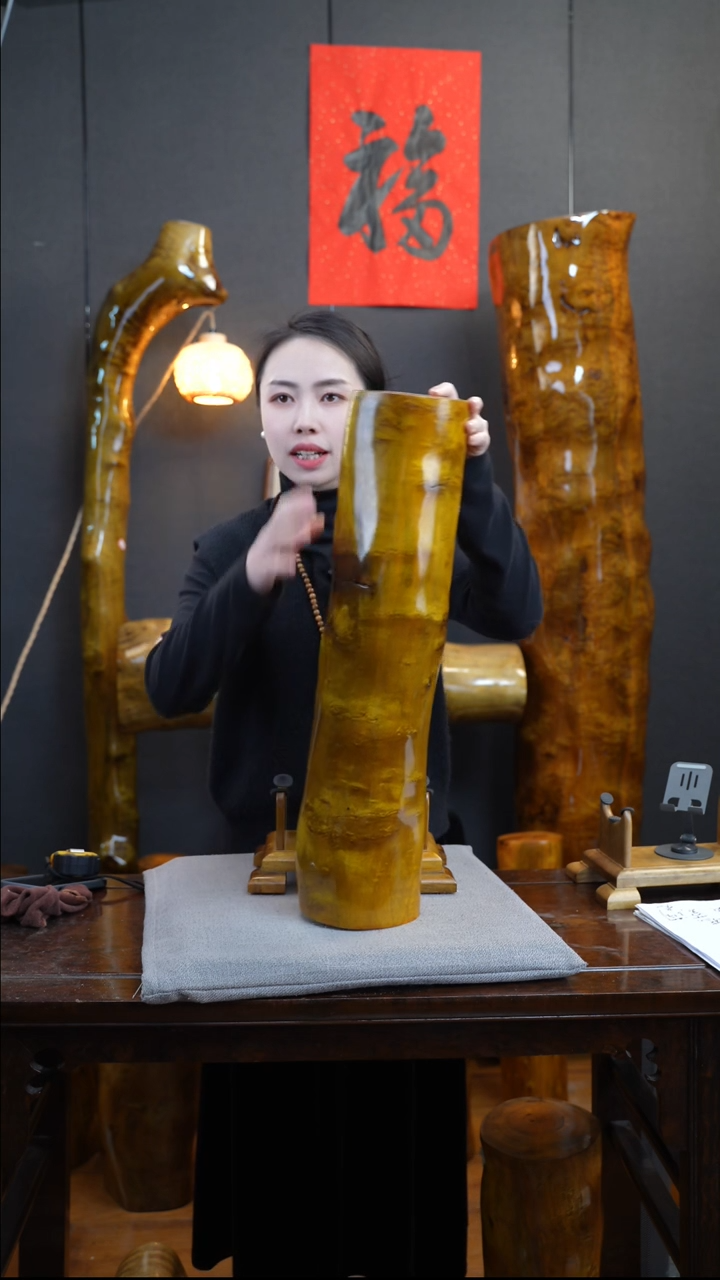 【闪购商品】金丝楠金丝楠木摆件