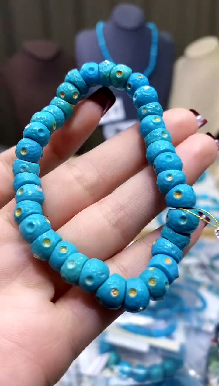 【闪购商品】绿松石手串未镶嵌704