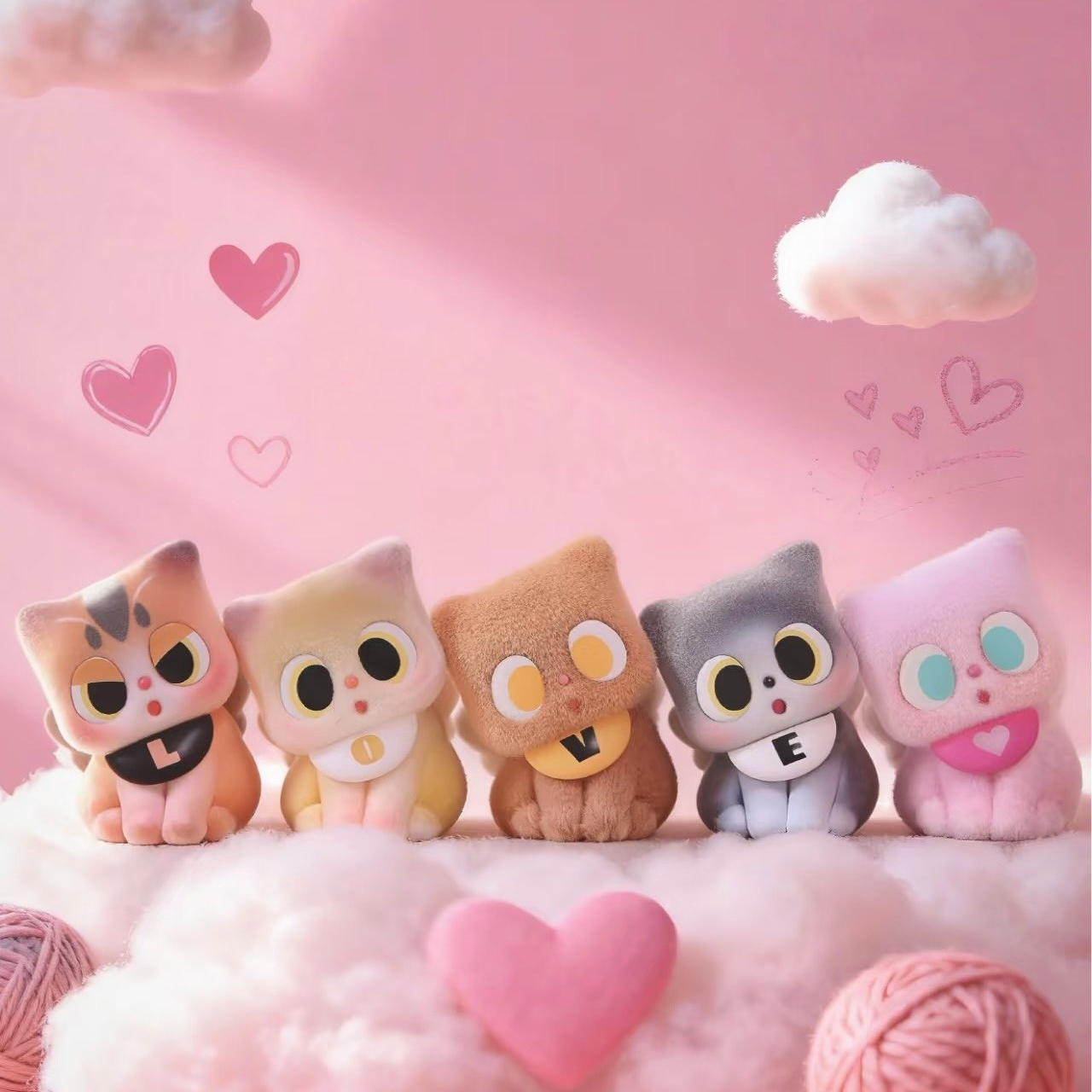 满满【拆盒】Pitty咪的名字mini系列萌粒（许愿）潮玩盲盒代拆