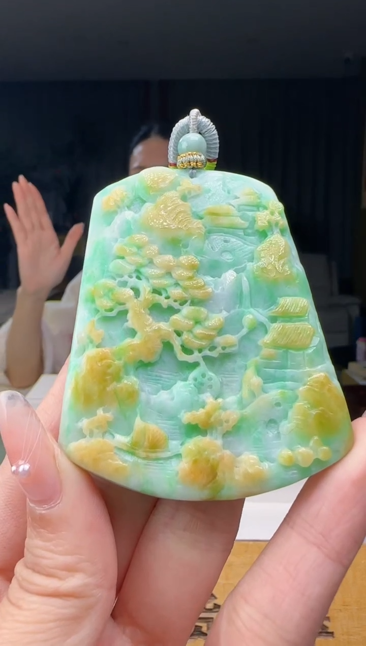 【闪购商品】翡翠吊坠(不含链)未镶嵌MM@@960Q3J13620