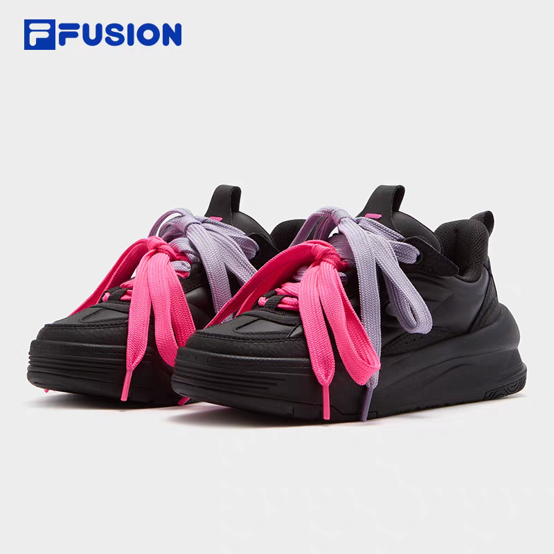 PENGPENG丨赵露思同款斐乐女鞋冬季新款情侣厚底板鞋T12W542910F