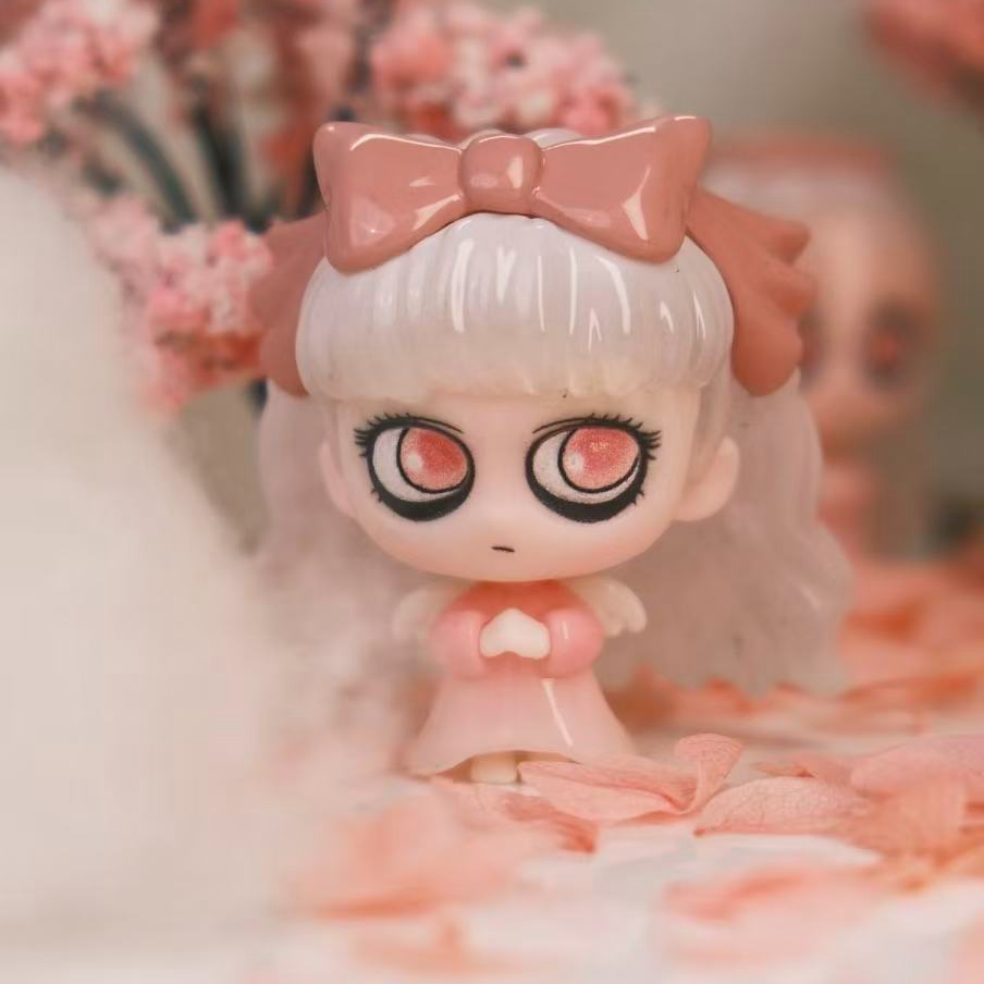 【代拆】kiki小小合唱团系列萌粒潮玩盲盒可爱摆件