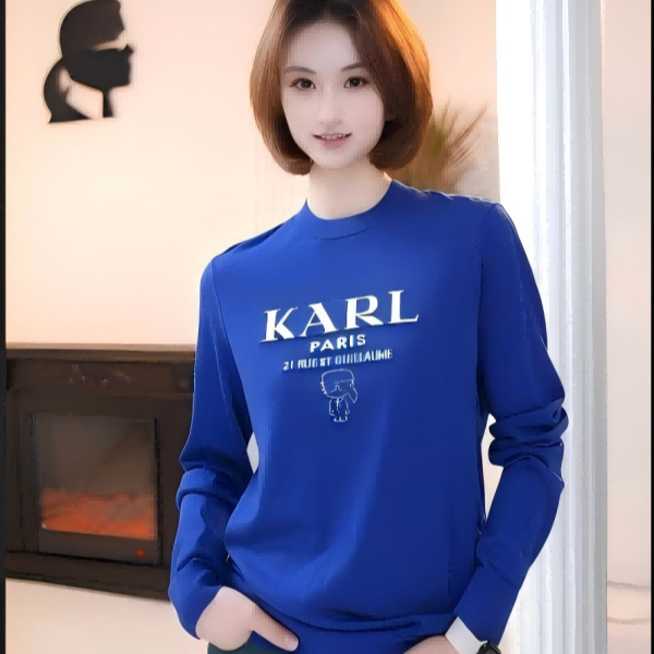 【官方男装】KARL LAGERFELD卡尔拉格斐秋新羊毛毛衫1K1D50201273