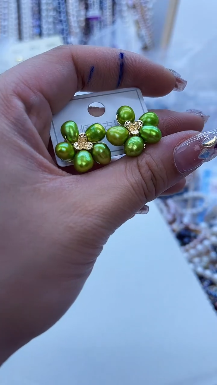 【闪购商品】淡水珍珠耳饰未镶嵌146