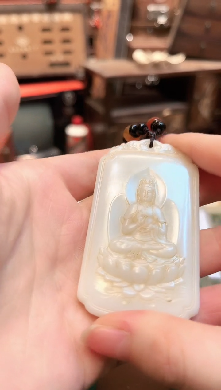 【闪购商品】和田玉挂件未镶嵌023和田玉F102211