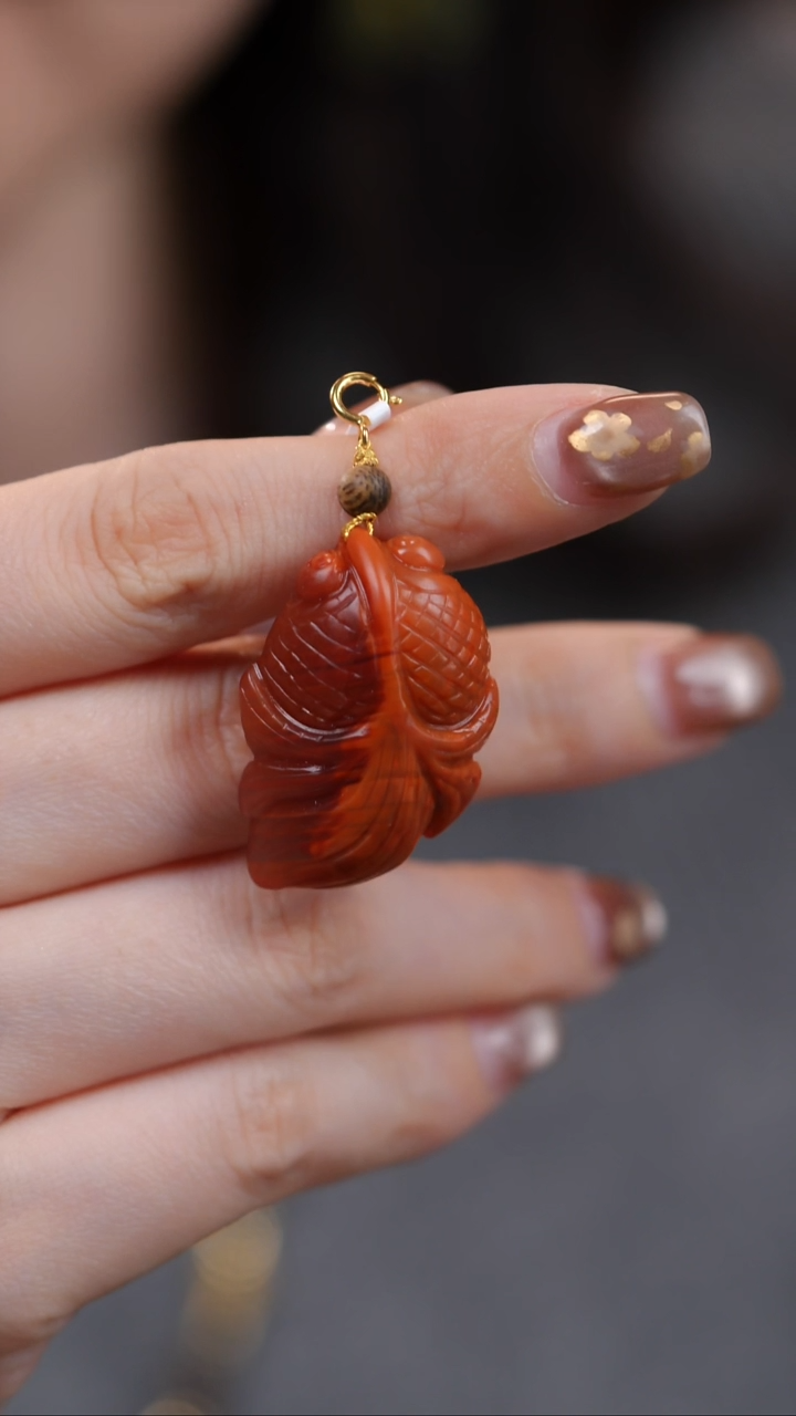 颈饰未镶嵌南红玛瑙3