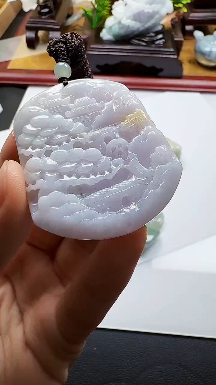 吊坠(不含链)未镶嵌翡翠1