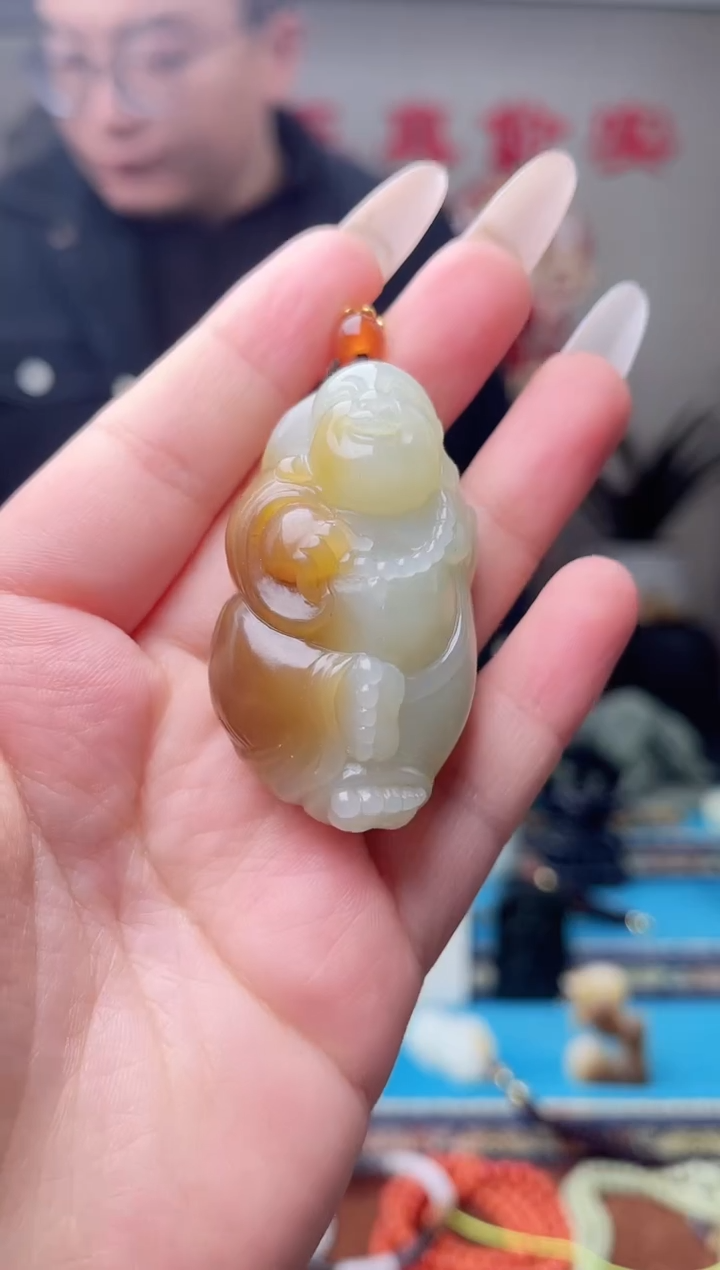 【闪购商品】和田玉挂件未镶嵌1