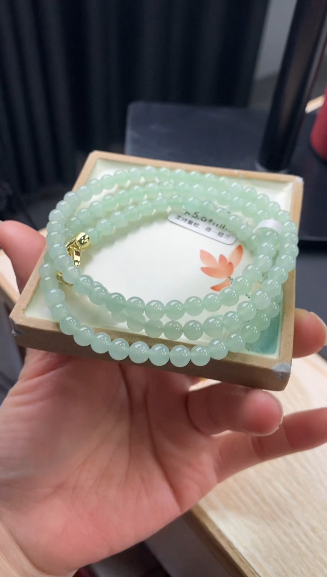 【闪购商品】翡翠手链未镶嵌天然翡翠手串606