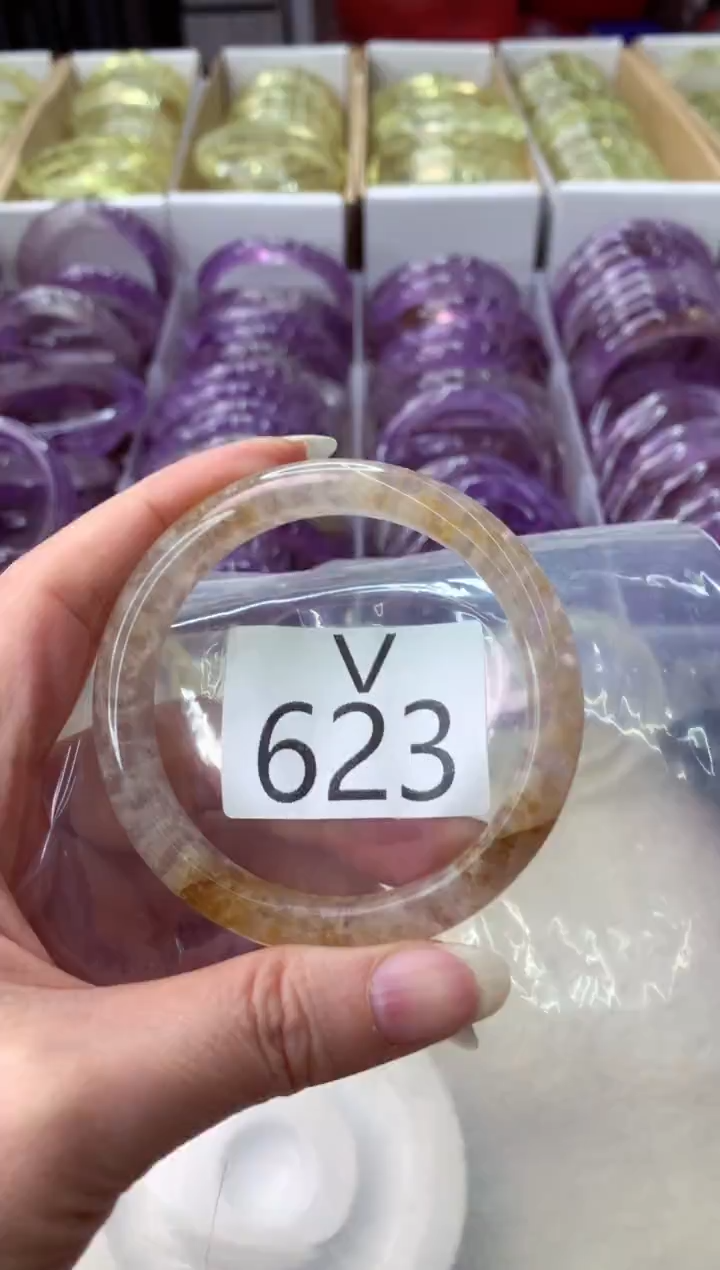 未镶嵌手镯水晶V623-56