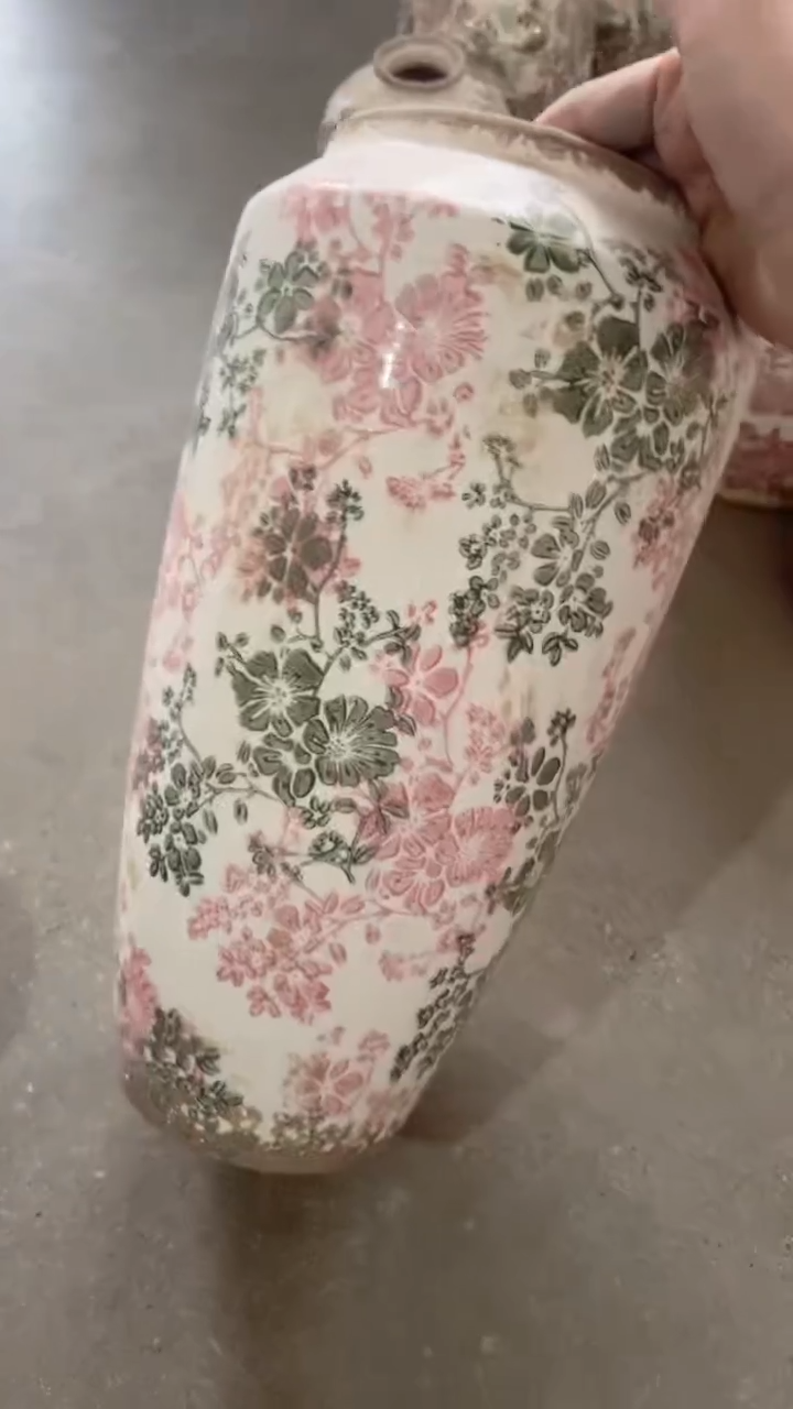 【闪购商品】陶瓷花盆高32.5cm内口11cm