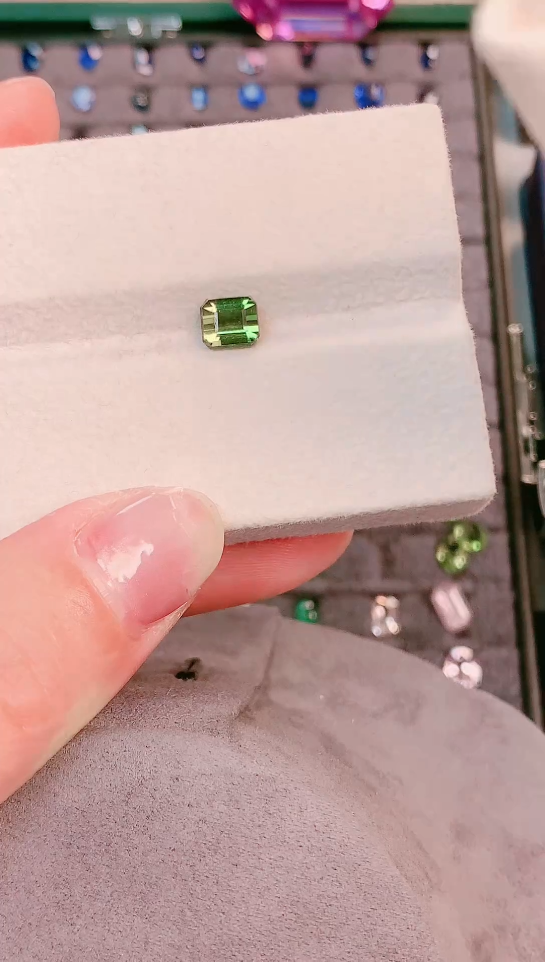未镶嵌珠宝半成品碧玺1.4ct