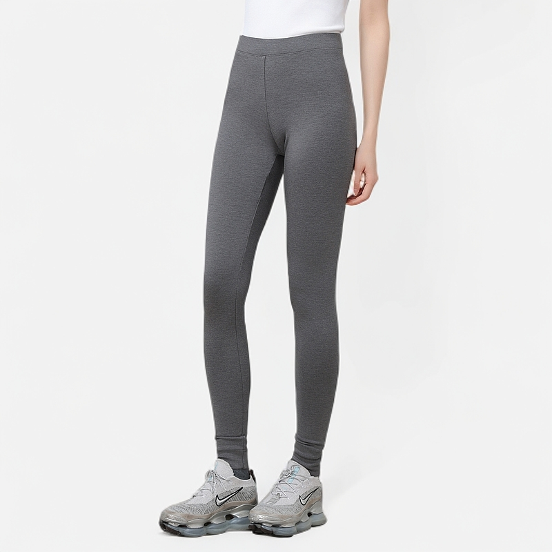 AMASS/阿玛施新款束脚裤修身气质磨毛保暖高腰打底裤女5100415