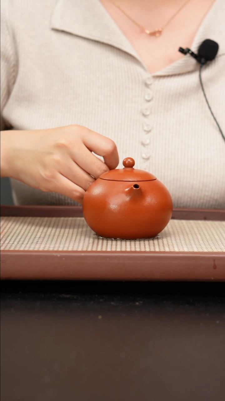 【闪购商品】紫砂茶壶全手工黄龙山朱泥西施