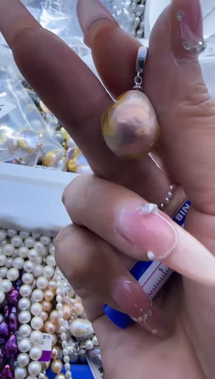 【闪购商品】淡水珍珠吊坠<不含链>未镶嵌227