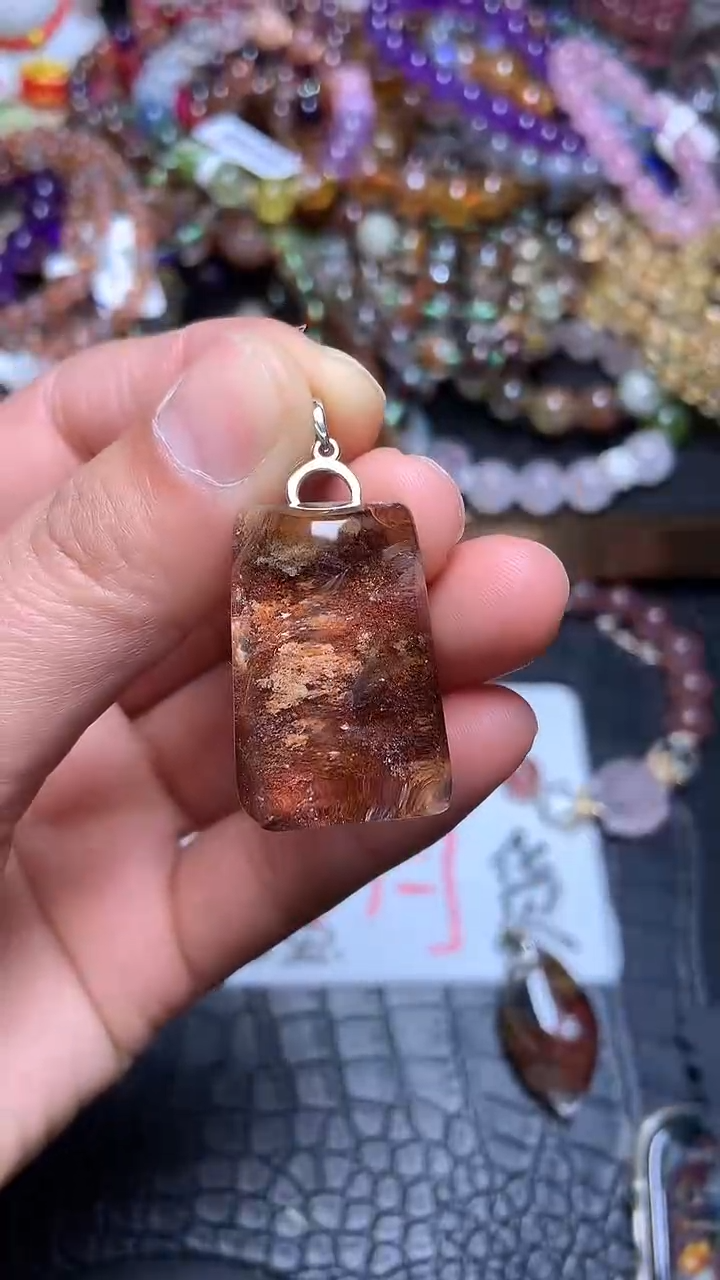 【闪购商品】水晶吊坠(赠链)未镶嵌12