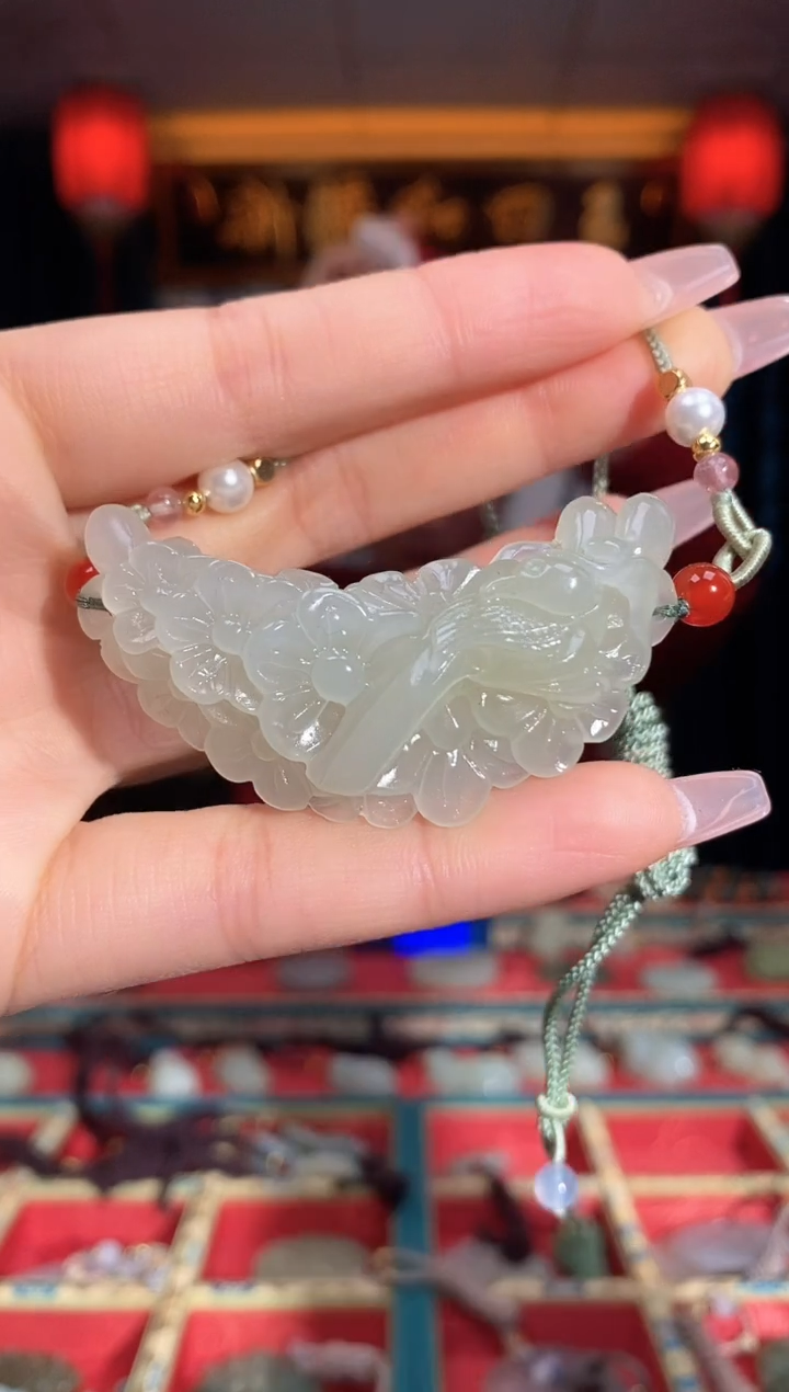 【闪购商品】和田玉颈饰未镶嵌锁骨链