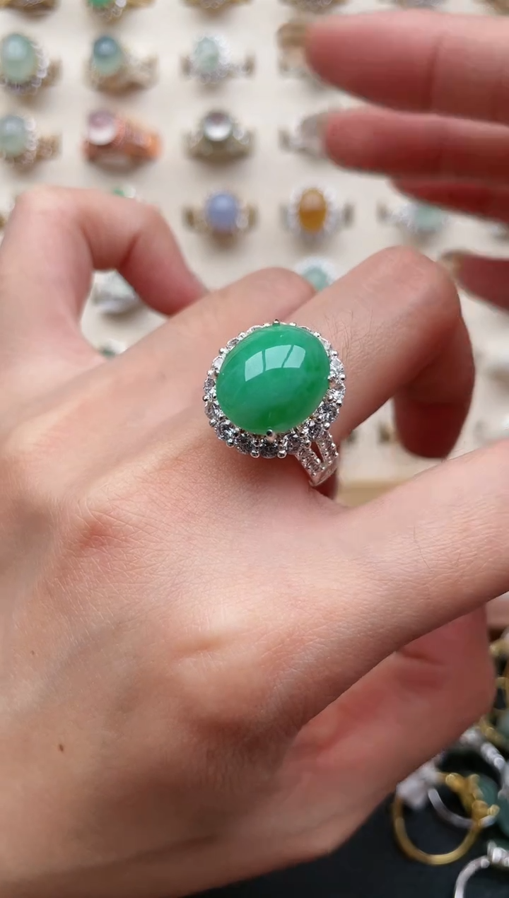 【闪购商品】翡翠戒指未镶嵌111111111