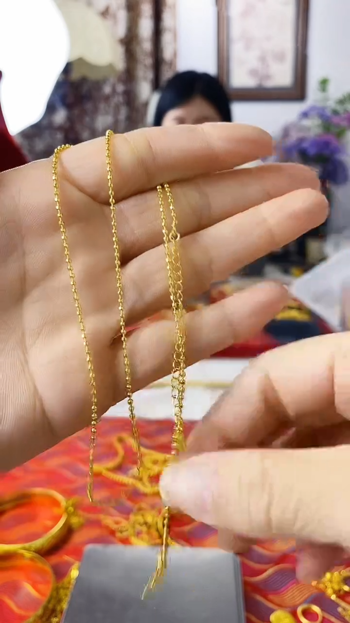 合金无059小豆豆链