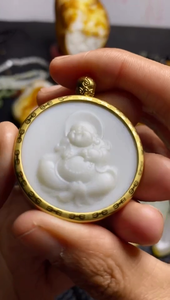 【闪购商品】和田玉颈饰未镶嵌1