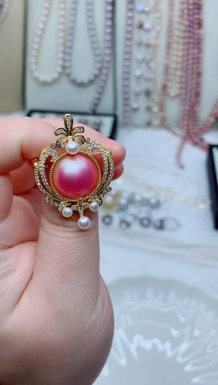 颈饰未镶嵌淡水珍珠多样性发其一【非无瑕】