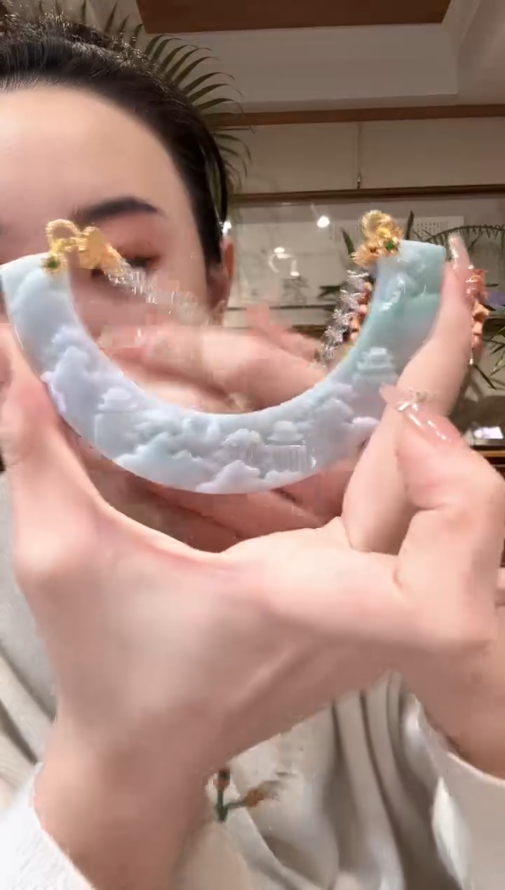 【闪购商品】翡翠颈饰未镶嵌国风