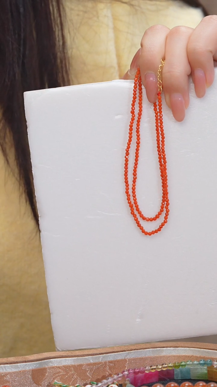 【闪购商品】南红玛瑙项链未镶嵌多样性发 @@W5777