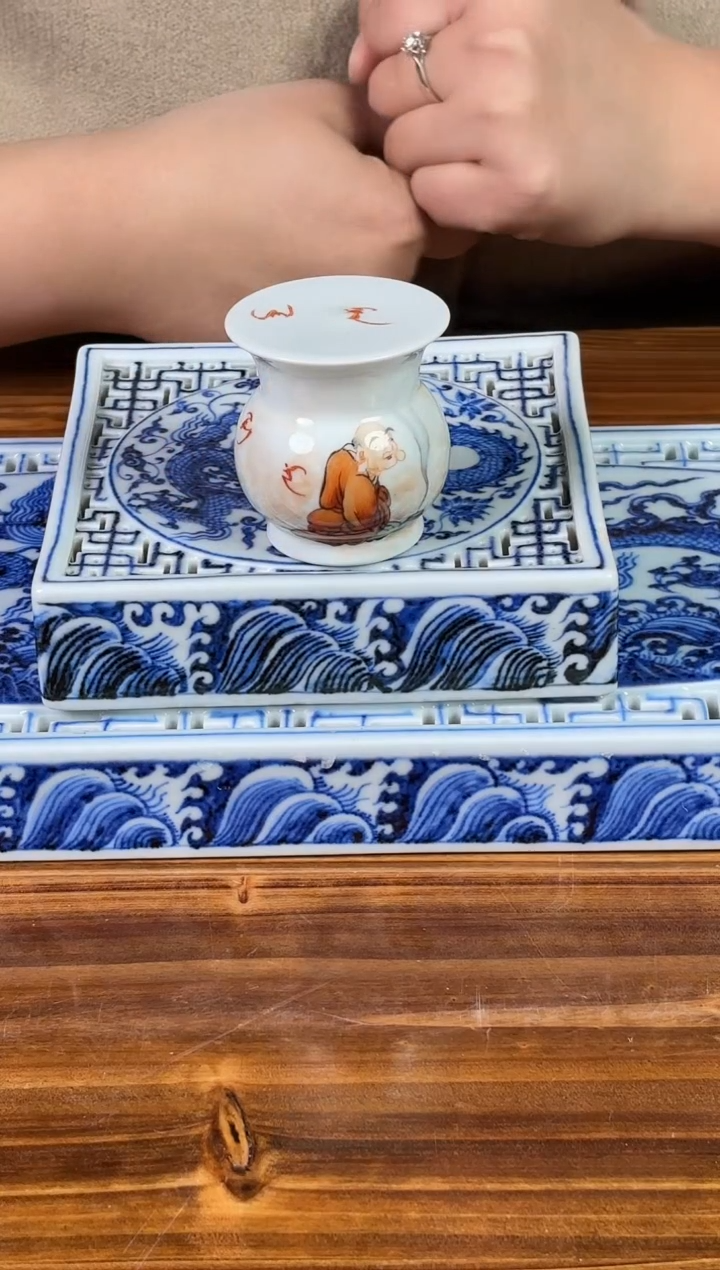 【闪购商品】摆件景德镇陶瓷仿古摆件E349